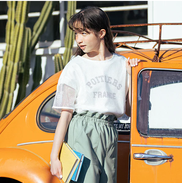 メッシュ重ね着Ｔシャツ＜税込￥11990＞⇒＜税込￥9592＞